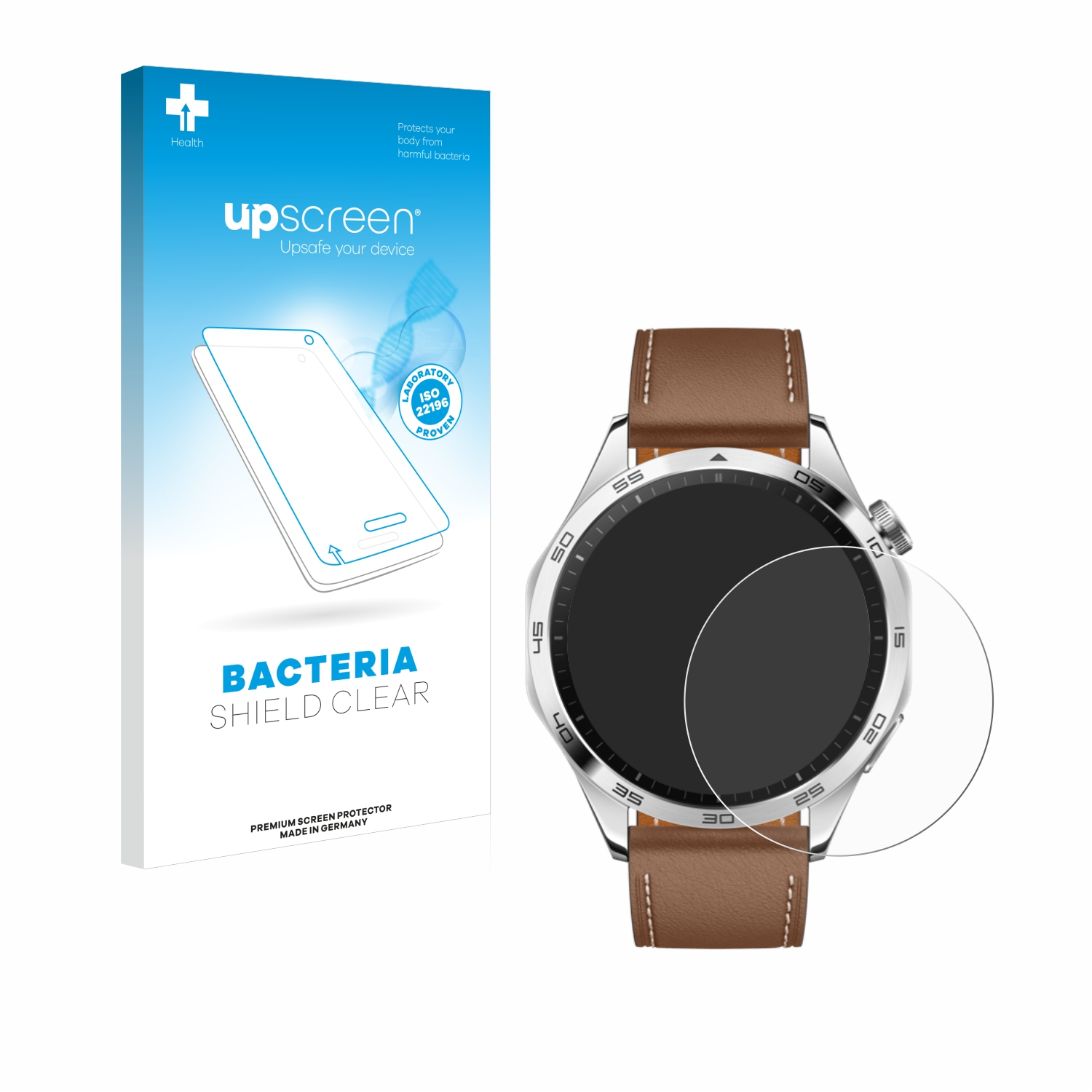 (46mm)) Schutzfolie(für Huawei antibakteriell UPSCREEN Watch klare GT 4