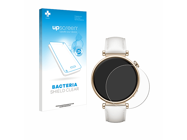 UPSCREEN antibakteriell klare Schutzfolie(für Huawei GT 4 (41mm)) Watch