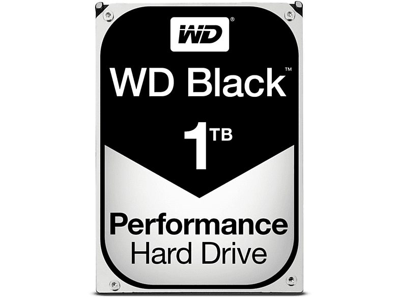 WESTERN DIGITAL WD Black Performance Hard Drive - 1TB, 64 MB (SATA 6Gb/s, WD1003FZEX), 1000 GB, HDD, 3,5 Zoll, intern