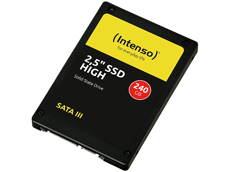 SSD, 2,5 INTENSO intern High, Zoll, 240 GB,