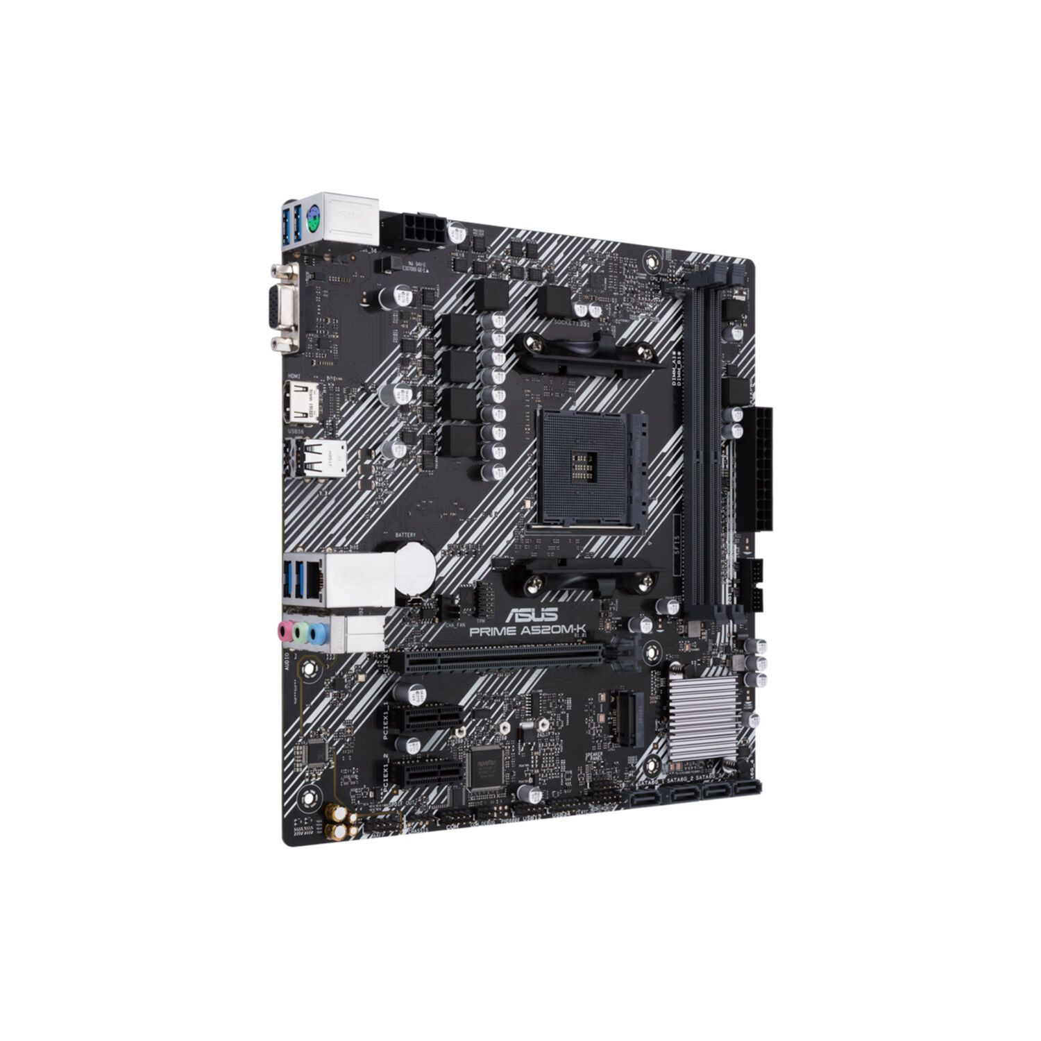 schwarz Mainboards PRIME ASUS A520M-K