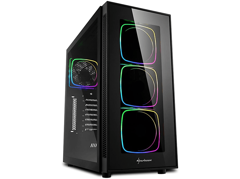 SHARKOON TG6 RGB PC Gehäuse, schwarz