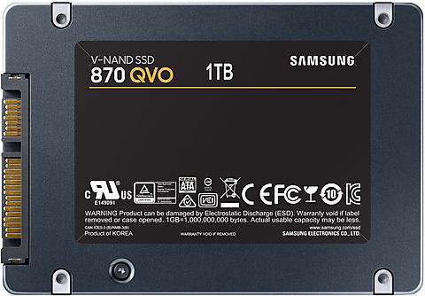 SAMSUNG MZ-77Q1T0, 1000 GB, SSD, 2,5 Zoll, intern