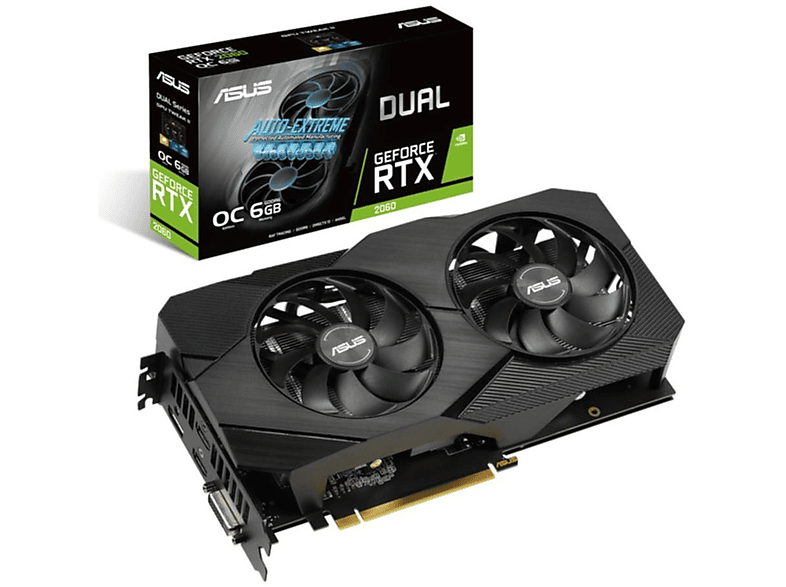 ASUS DUAL-RTX2060-O6G-EVO Grafikkarte) (NVIDIA