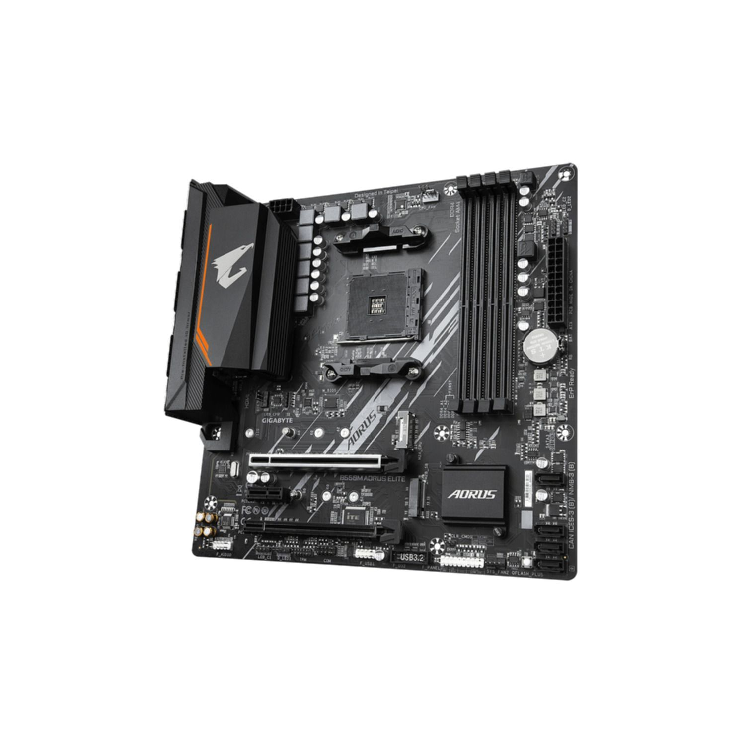 Mainboards ELITE GIGABYTE AORUS schwarz B550M