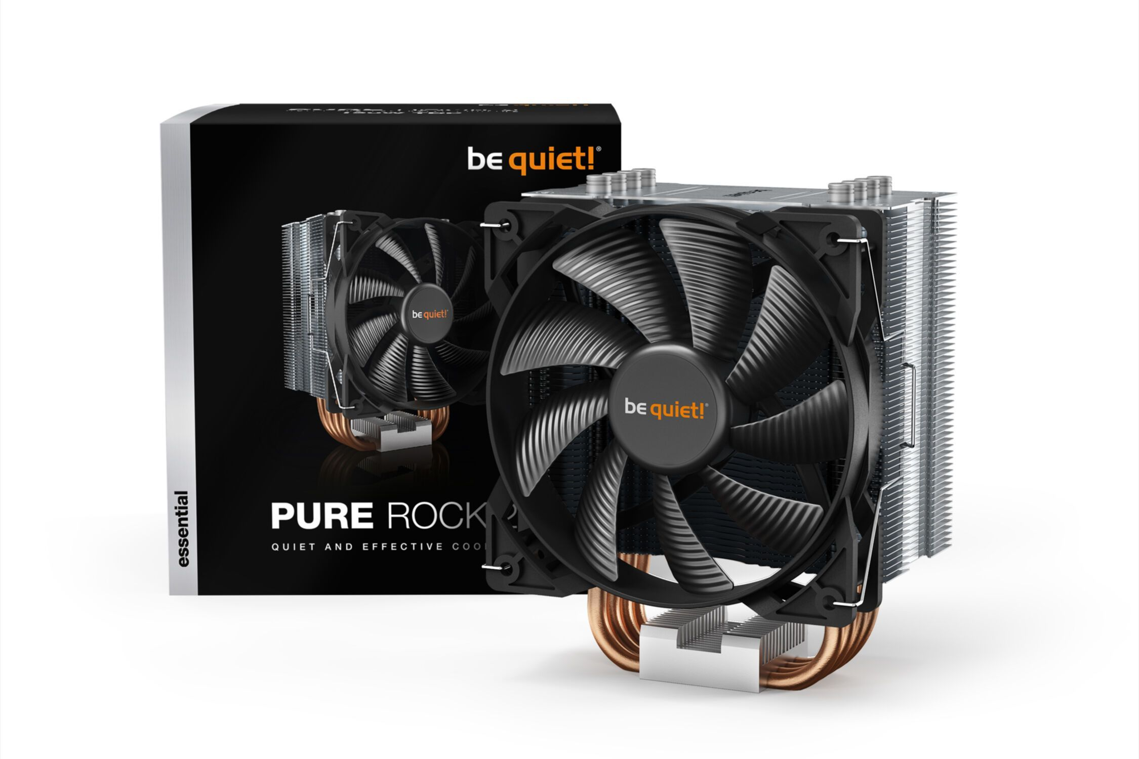 BE QUIET! Pure Rock 2 Prozessor Kühler, CPU