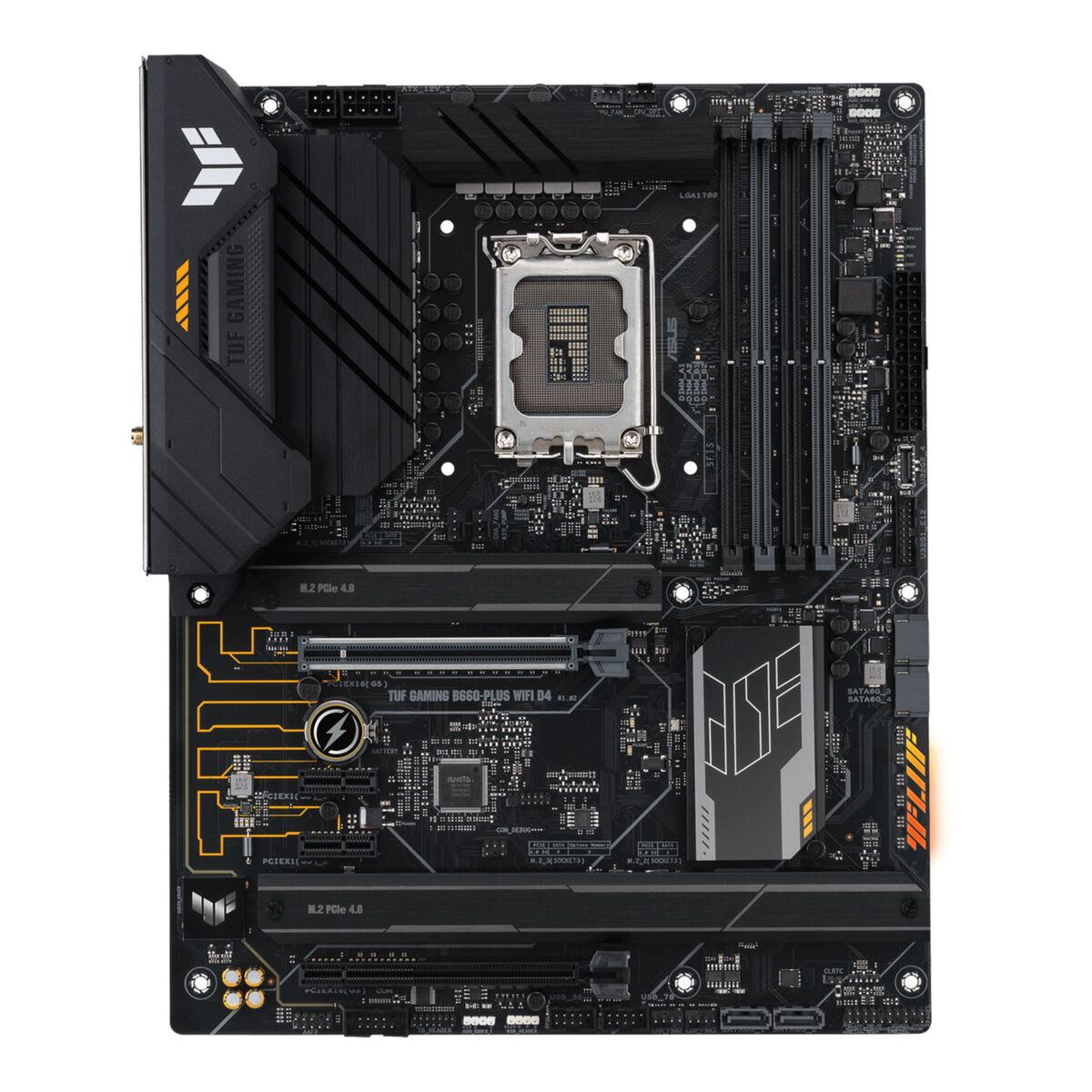 B660-PLUS ASUS schwarz Mainboards WIFI GAMING TUF D4