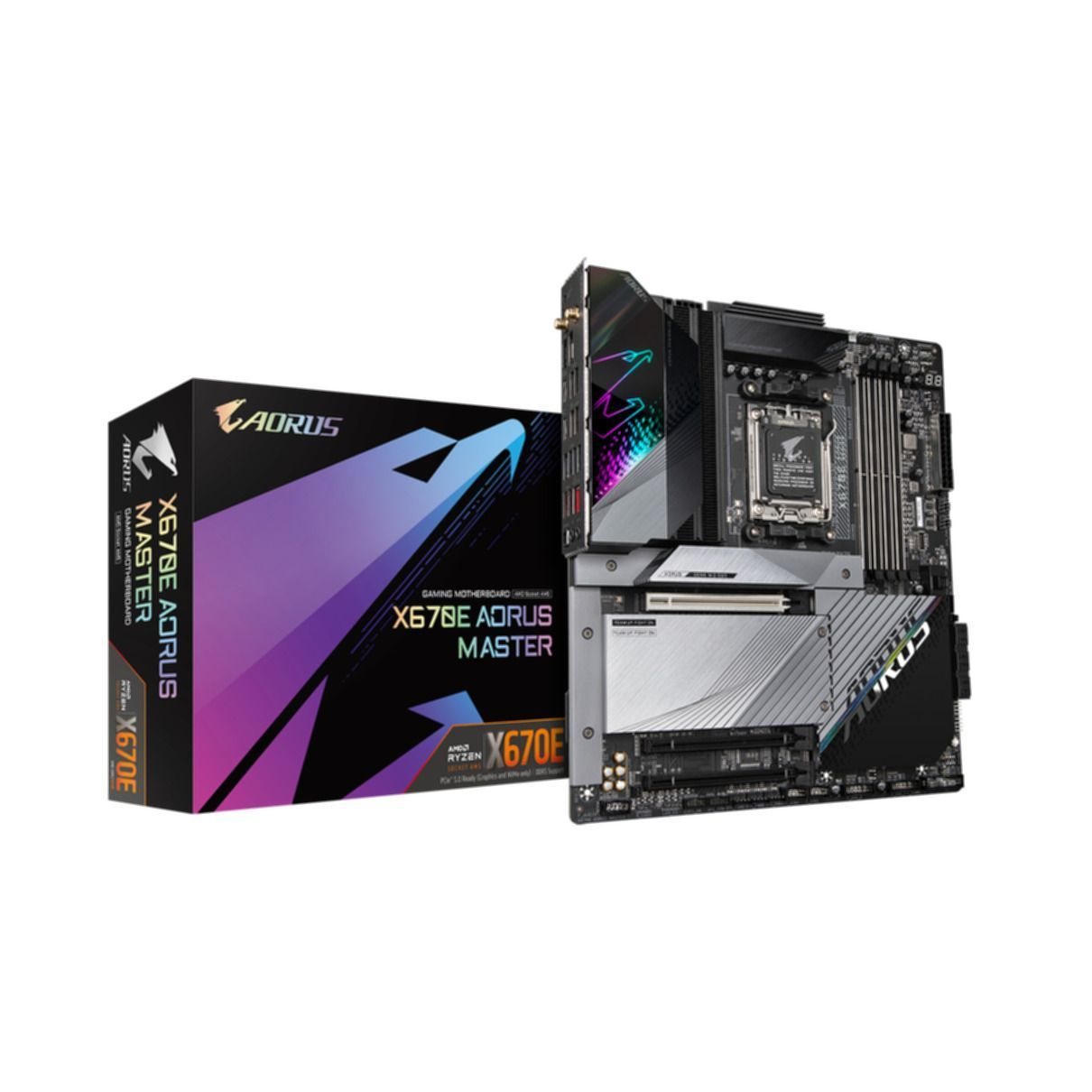 X670E Mainboards (REV. MASTER schwarz AORUS 1.0) GIGABYTE