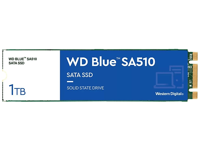 WESTERN DIGITAL SA510, 1000 GB, SSD, intern