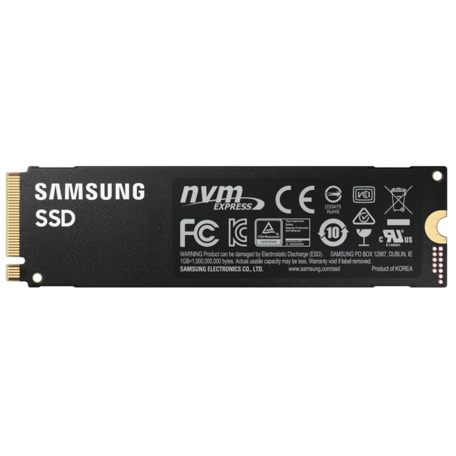SAMSUNG 980 PRO, 500 intern SSD, GB