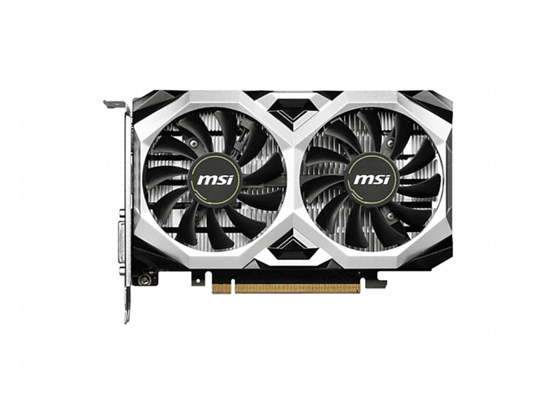 MSI GeForce GTX 1630 VENTUS XS 4G OC (NVIDIA, Grafikkarte)