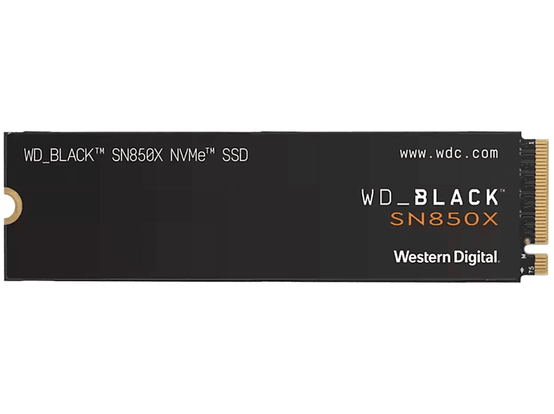 WESTERN DIGITAL SN850X, 1000 intern GB, SSD