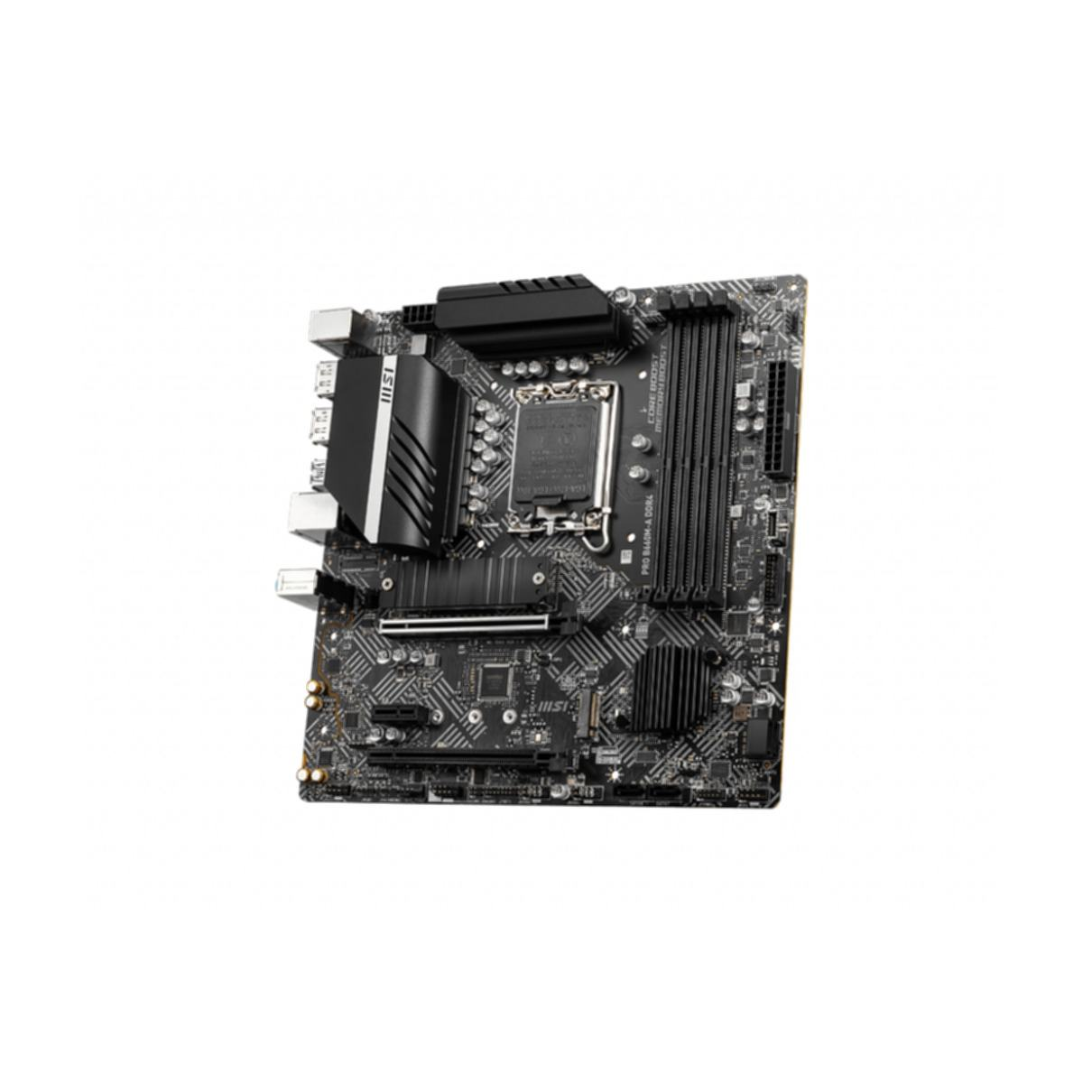 MSI PRO H610M-G DDR4 Mainboards schwarz; silber