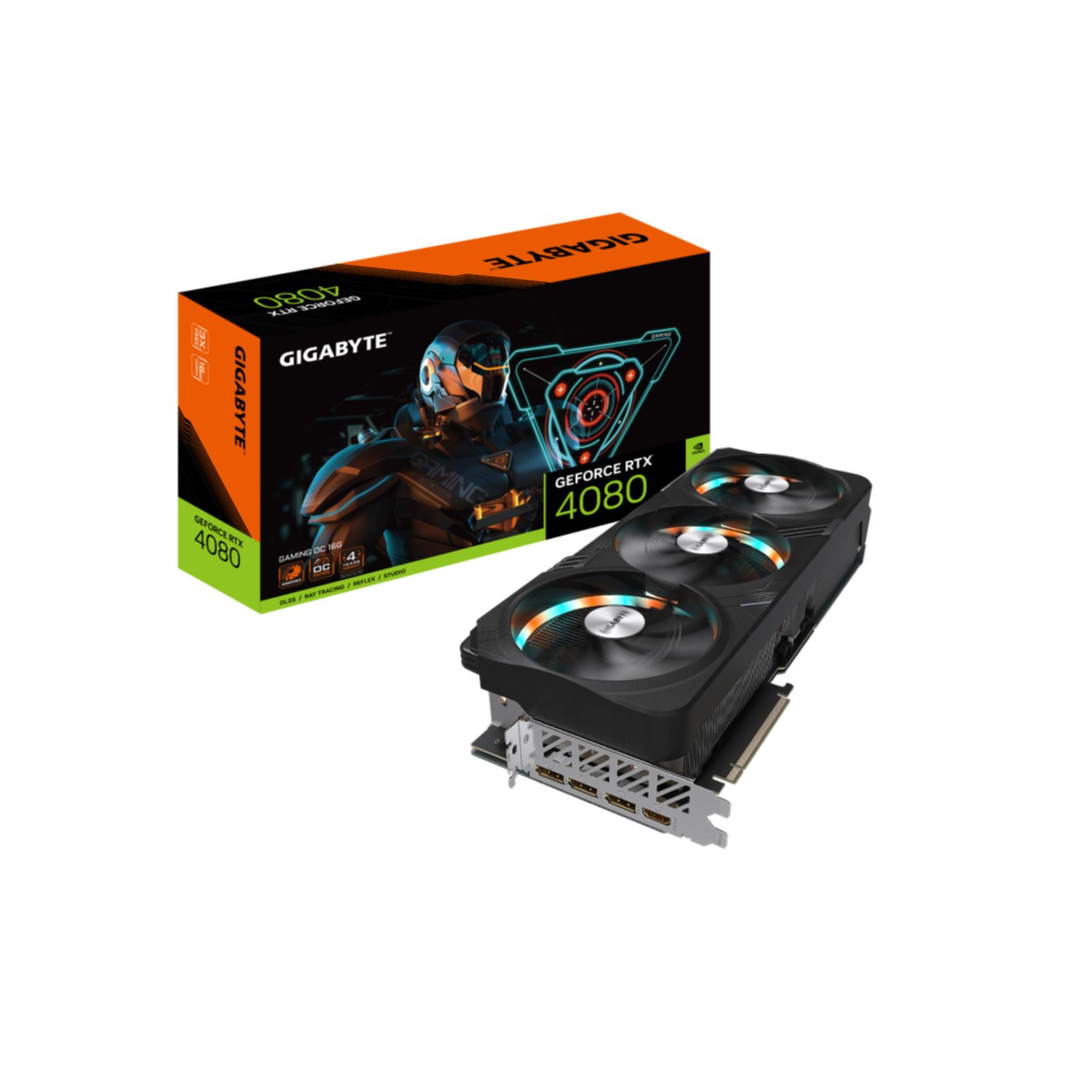 GeForce 16GB 4080 GAMING Grafikkarte) GIGABYTE OC RTX (NVIDIA,