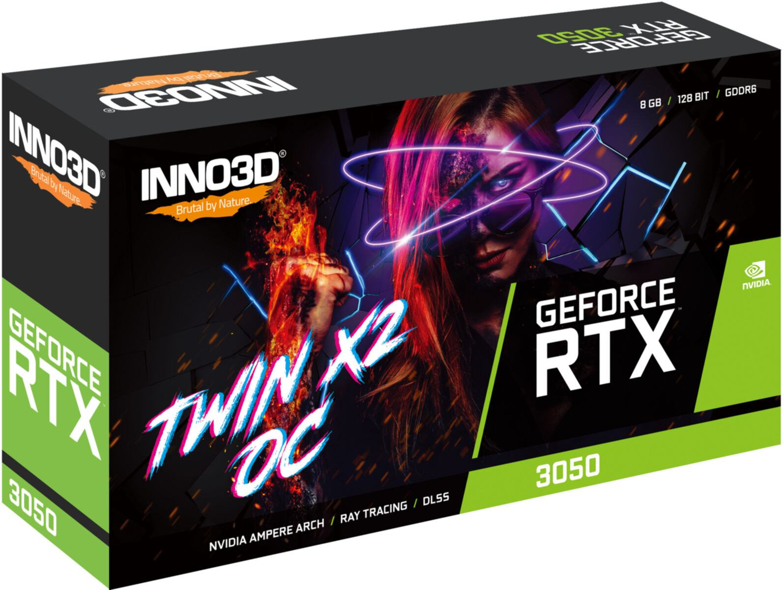 (NVIDIA, RTX Twin OC X2 Grafikkarte) INNO3D GeForce 3050