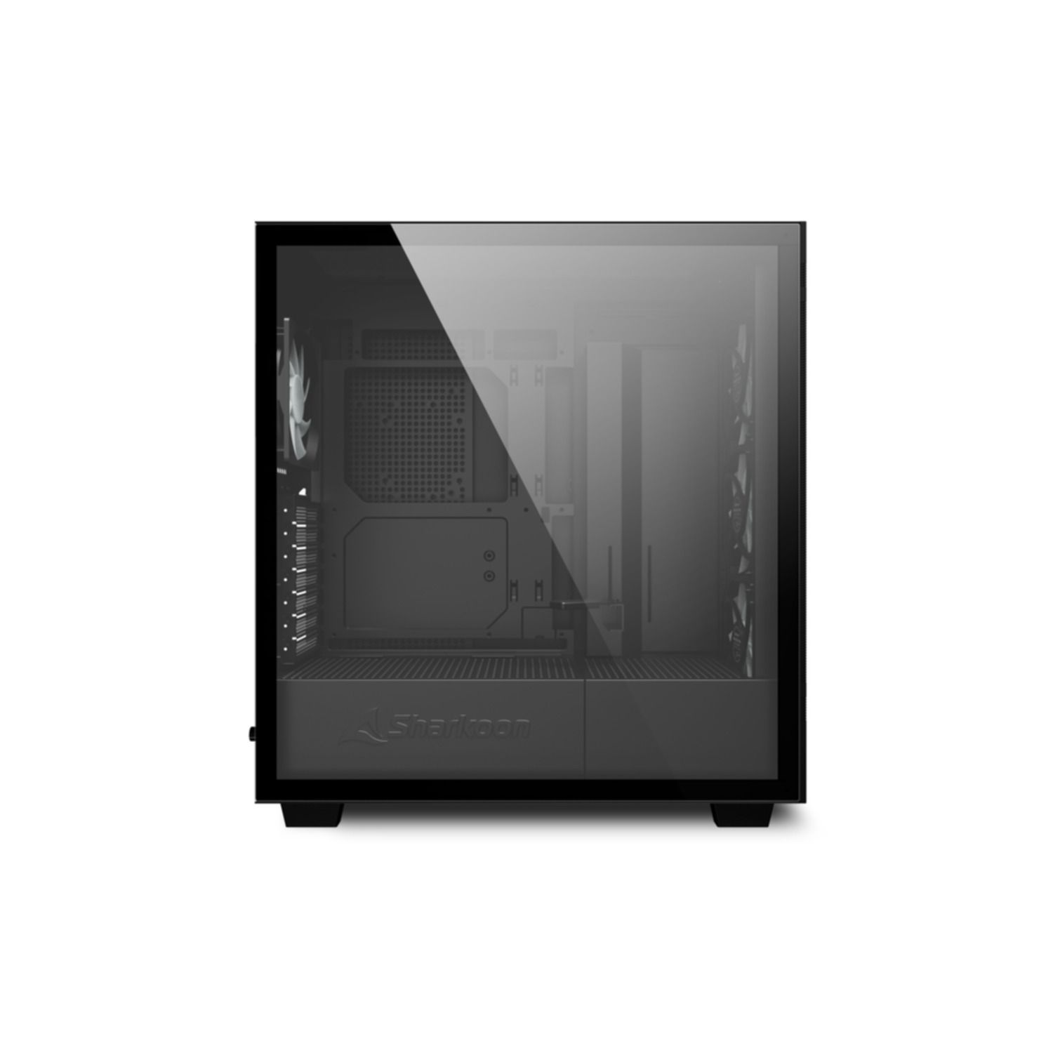 SHARKOON C50 PC schwarz RGB Gehäuse, ATX