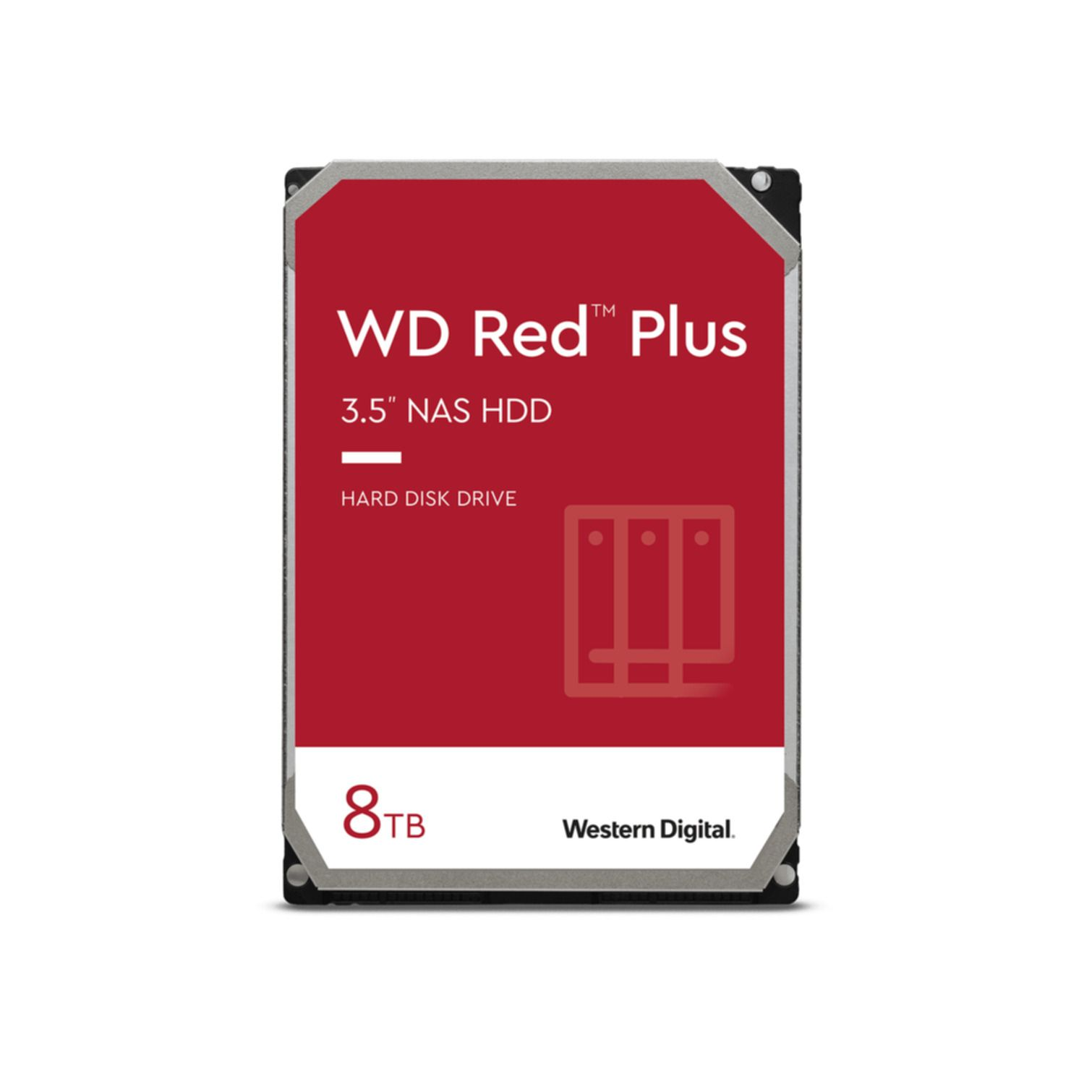 3,5 intern Red 8000 Zoll, GB, WESTERN DIGITAL HDD, Plus,