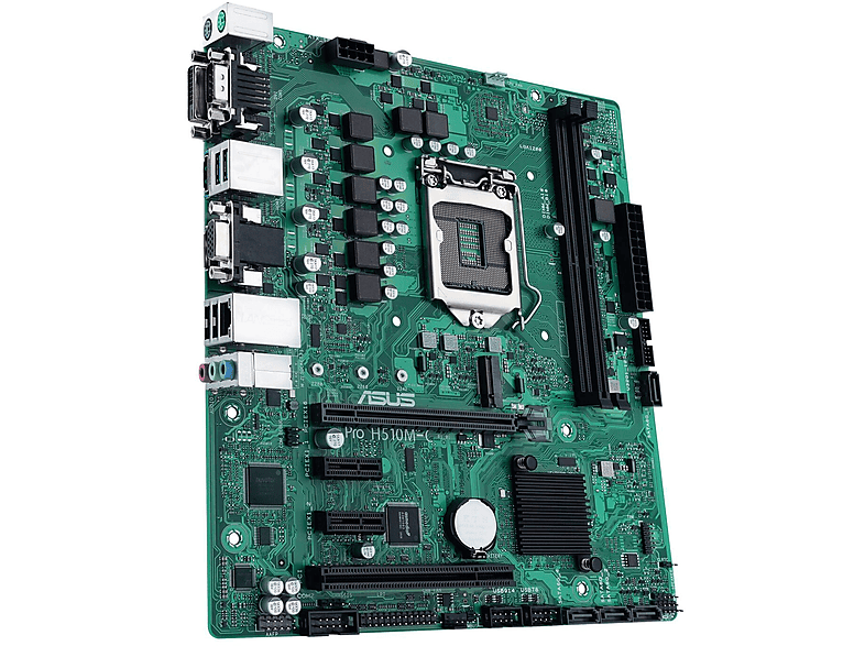 ASUS PRO H510M-C/CSM Mainboards schwarz, grün | Mainboard Intel Sockel 1200