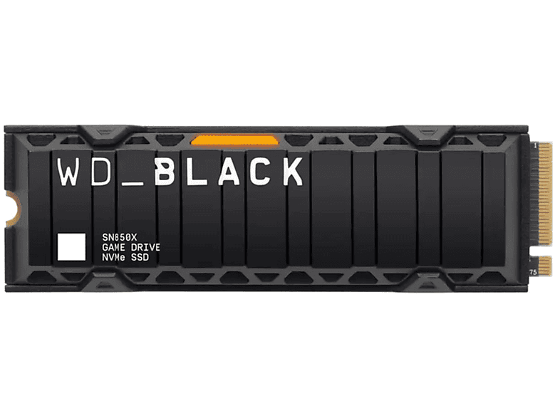 Disco duro interno 1000 GB - WESTERN DIGITAL Western Digital SSD SN850X M.2 WD Schwarz PCIE NVMe 4.0 1 TB