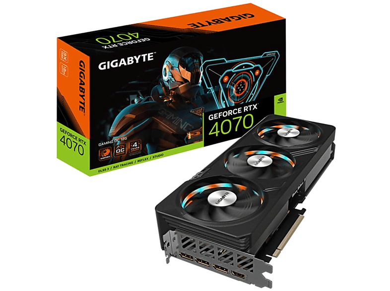 GIGABYTE GV-N4070GAMING OC-12GD (NVIDIA, Grafikkarte)