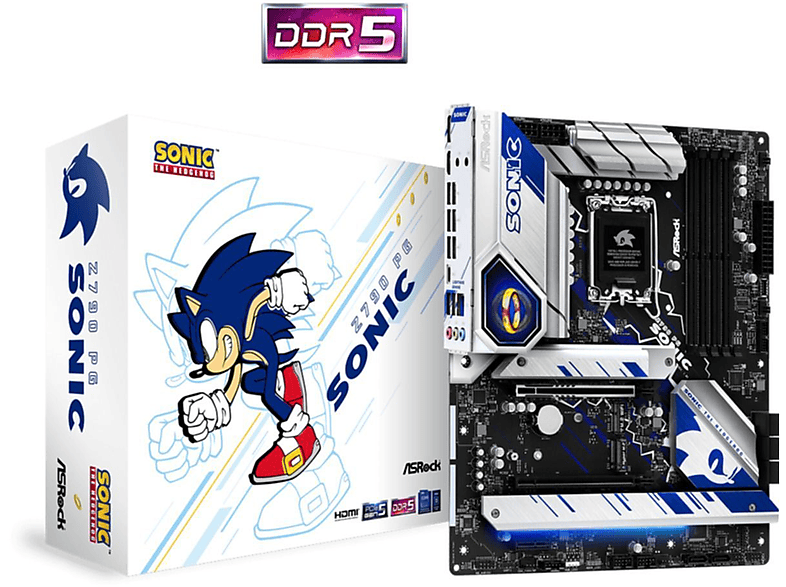 schwarz ASROCK SONIC PG Z790 Mainboards