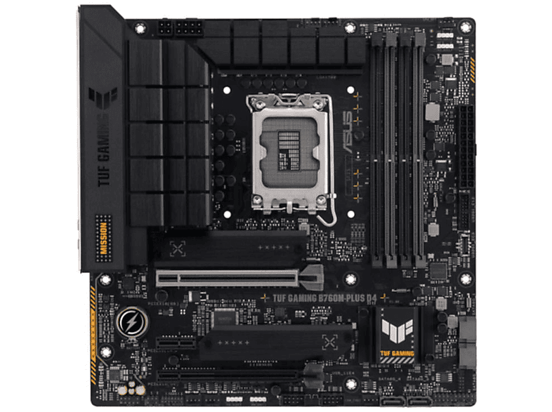 Placa base  - Asus TUF GAMING B760M-PLUS D4 ASUS