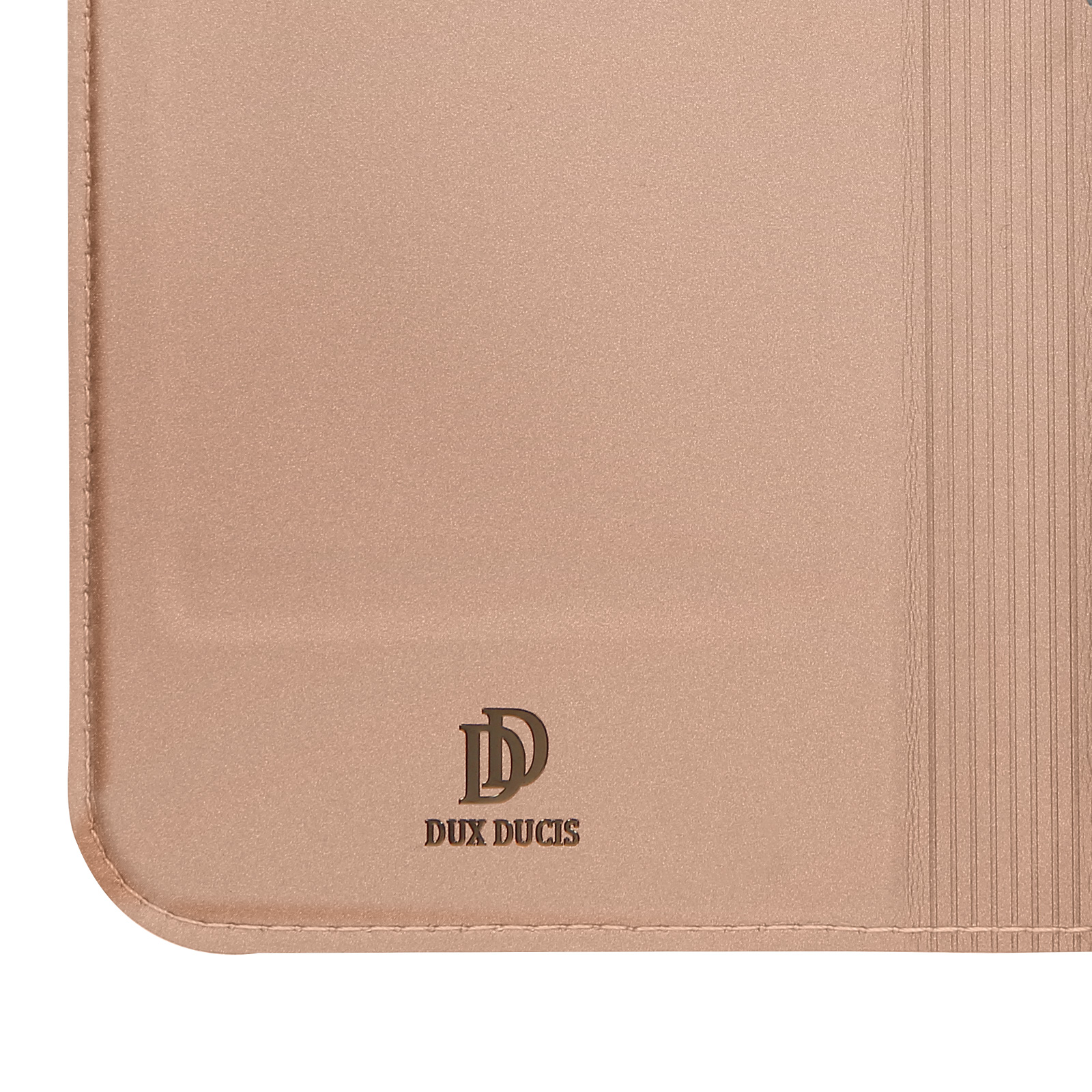 DUX DUCIS Bookcover, iPhone 15 Skin Pro, Pro Wallet Hülle, Apple, Rose