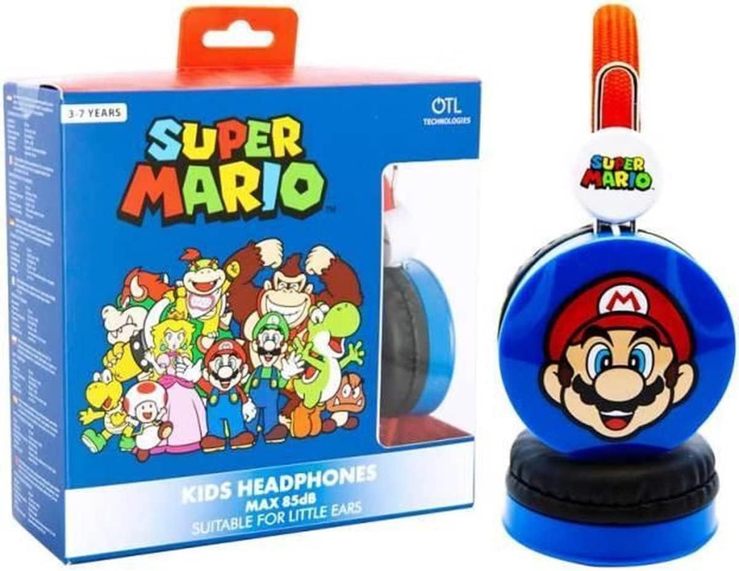 OTL TECHNOLOGIES Super Mario, Kopfhörer On-ear blau