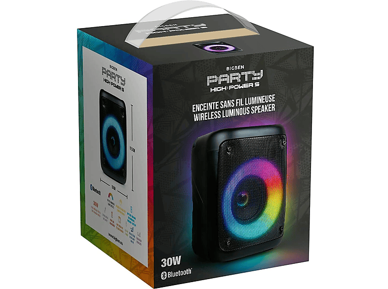 BigBen Interactive PARTYBTHPLH - Altavoz Bluetooth