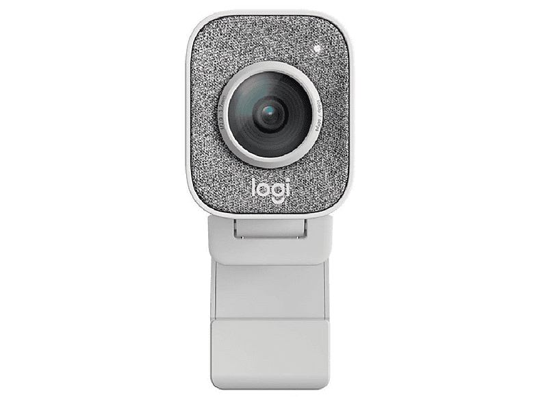 Webcam | STREAMCAM - OFF WHITE LOGITECH, Blanco | MediaMarkt
