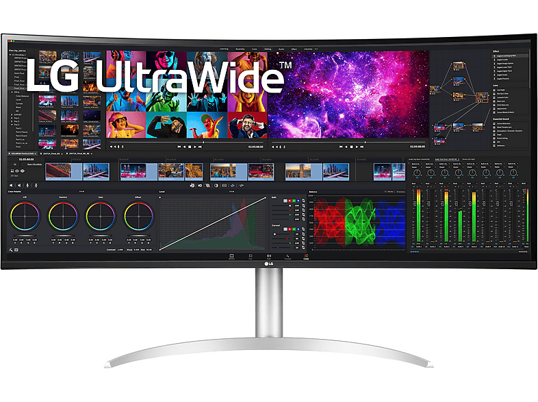 LG 40WP95XP-W-40"/OFF/UHD 5K/72 HZ/ERGO 40 Zoll UHD 5K Monitor (5 ms Reaktionszeit , 72 Hz , 60 Hz nativ)