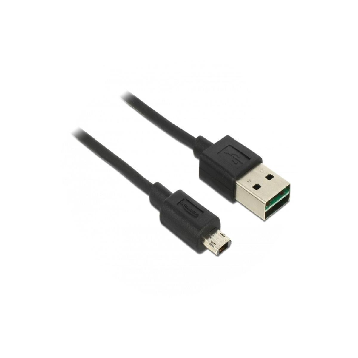 DELOCK 84804 USB Kabel, Schwarz