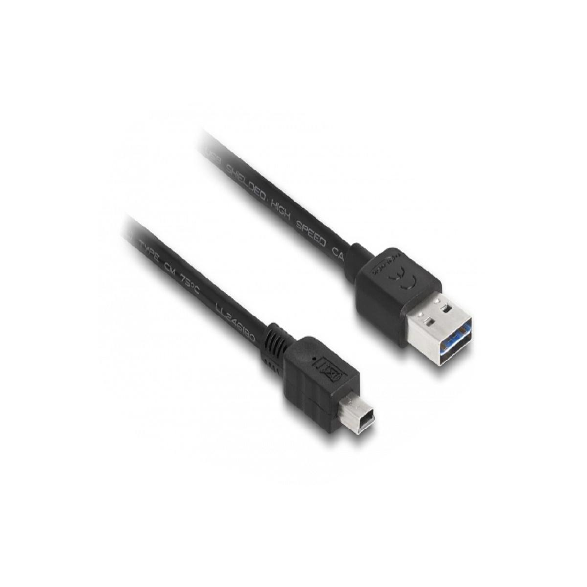 Schwarz DELOCK 83362 Kabel, USB