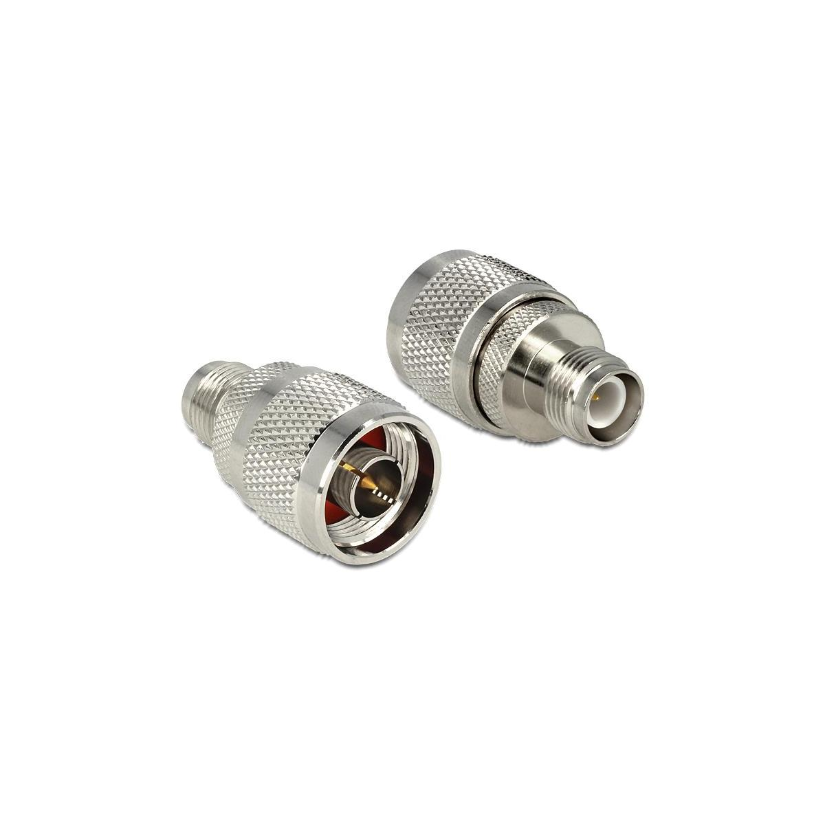 DELOCK 88854 Stecker/Steckverbinder, Silber