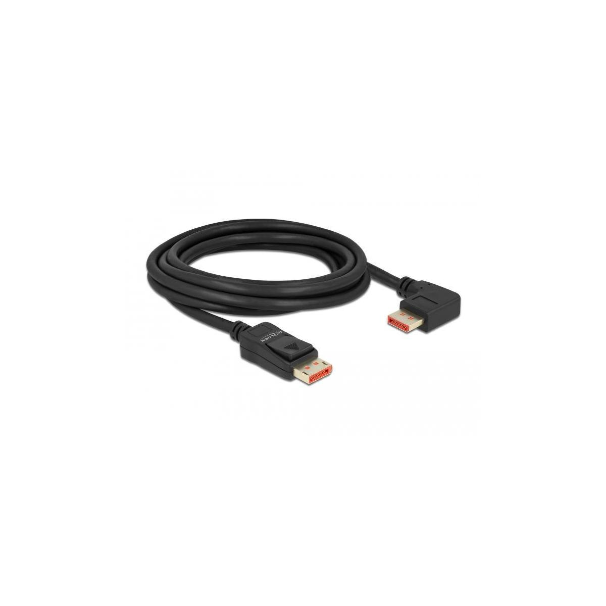 DELOCK 87067 Display Port Kabel, Schwarz 