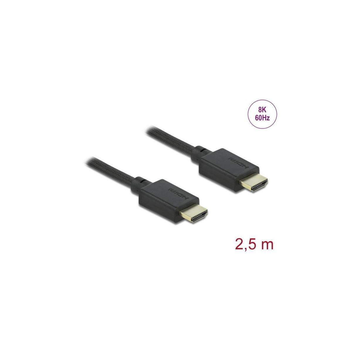 Kabel, 85389 HDMI Schwarz DELOCK