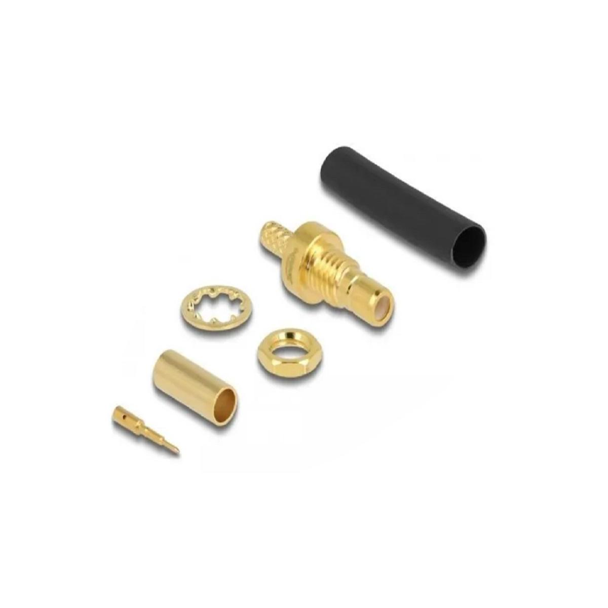 DELOCK 90041 Stecker/Steckverbinder, Gold