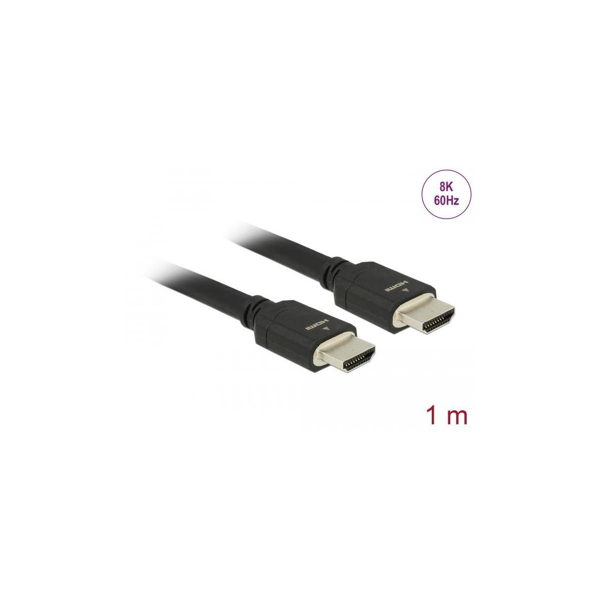 Schwarz HDMI DELOCK Kabel, 85293