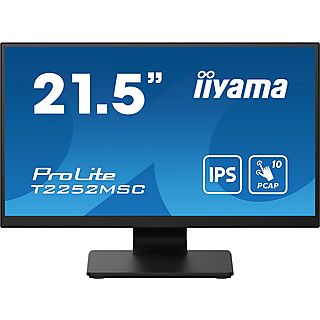 Monitor - IIYAMA Iiyama ProLite 21,5" LCD IPS FullHD Negro, 21,50 ", Full-HD, 5 ms, 60.75 Hz, Negro