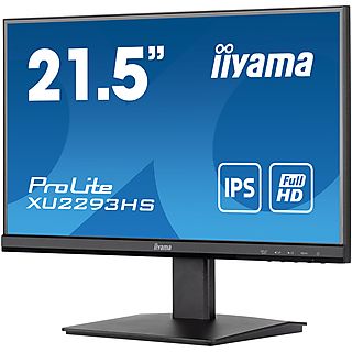 Monitor gaming - IIYAMA XU2293HS-B5, 21,5 ", Full-HD, 3 ms, 75 Hz, Negro