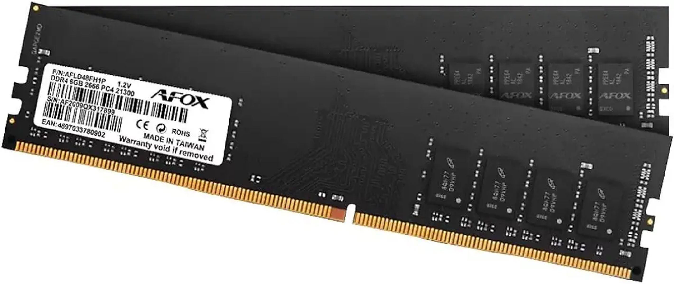 A & FOX 4897033781251 Arbeitsspeicher DDR4 GB 8