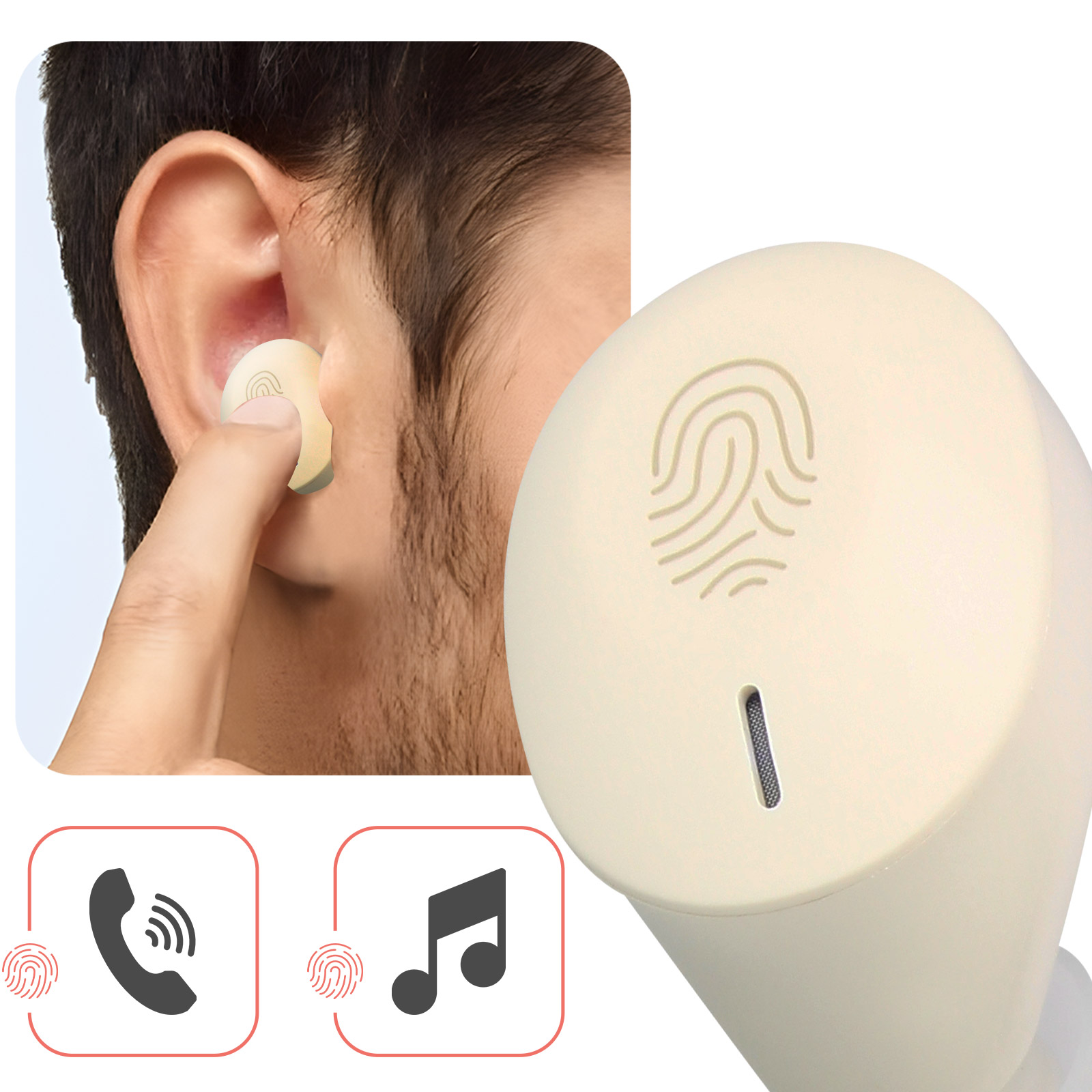 8Std. PRO, Kopfhörer Bluetooth S68 Akkulaufzeit LINQ
