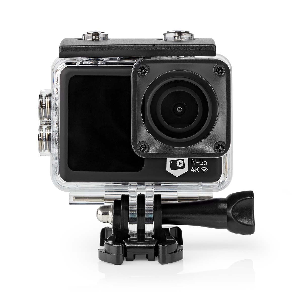 ACTION CAMERA NEDIS ACAM51BK dual screen action cam, 4K Ultra HD