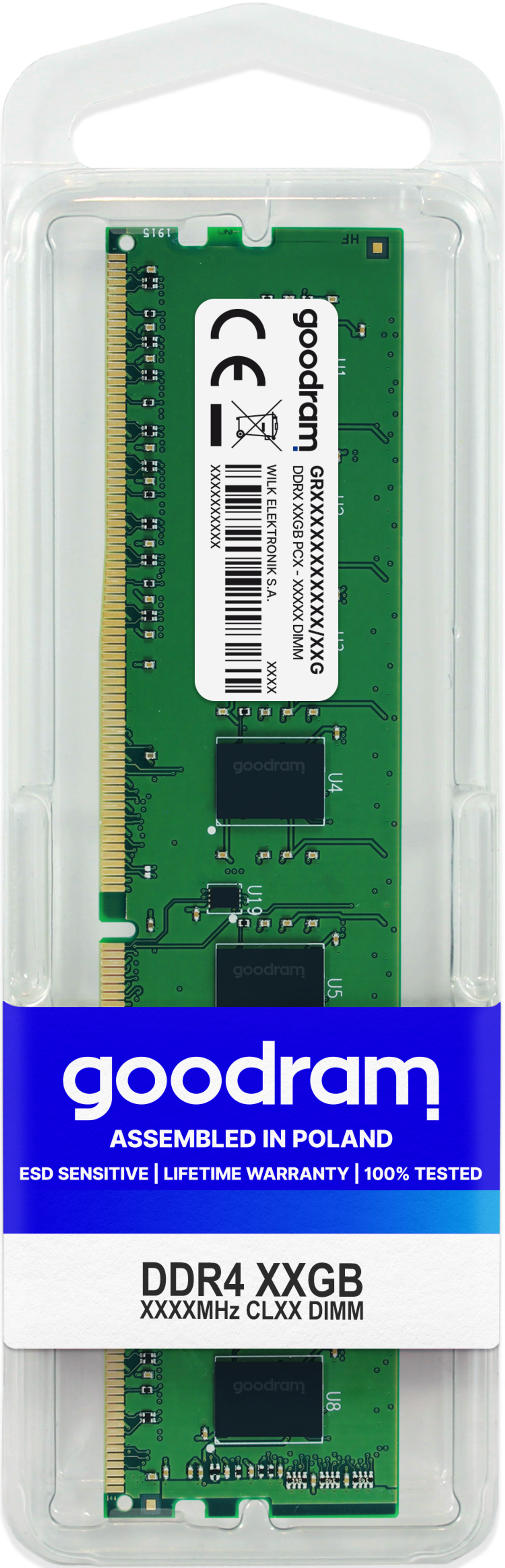 GOODRAM GR2400D464L17/16G Arbeitsspeicher 16 GB DDR4
