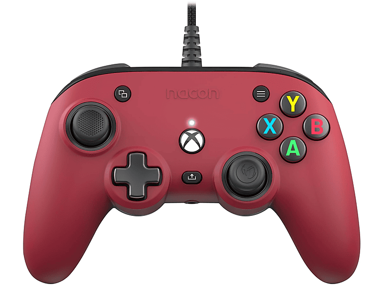 NACON NA010435 XBOX COMPACT CONT. PRO RED Controller} Rot/Weiß | MediaMarkt