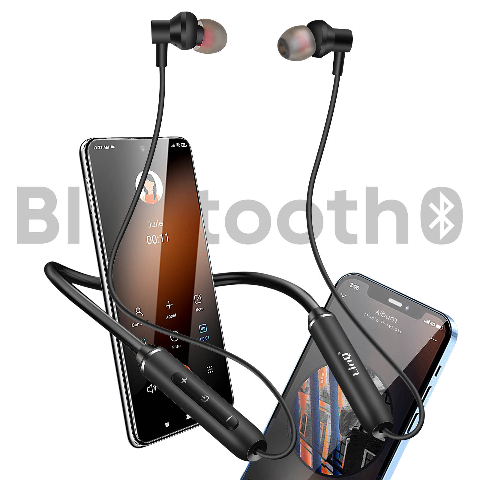 LINQ Nackenbügel, Modell S700 Bluetooth Kopfhörer