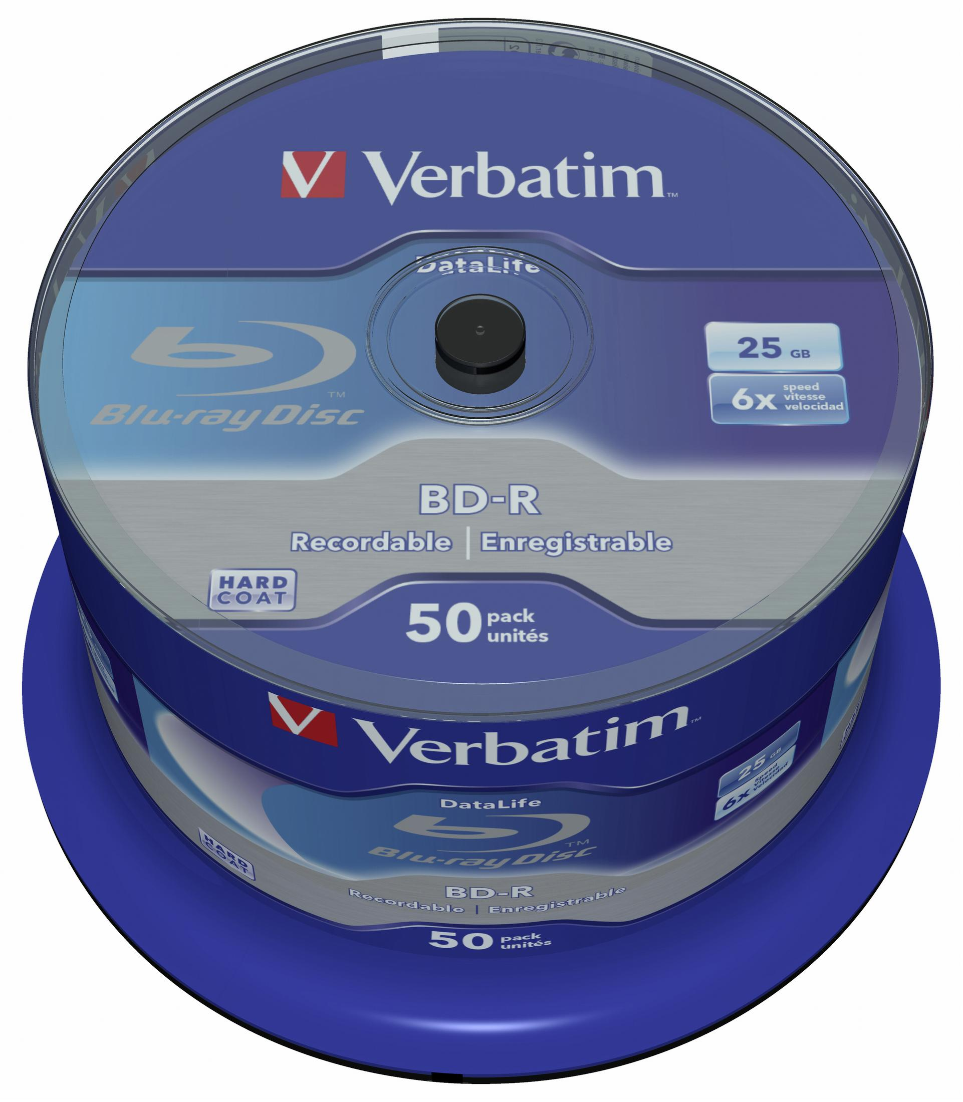 Szpula Blue-Ray VERBATIM Datalife 6x | MediaMarkt