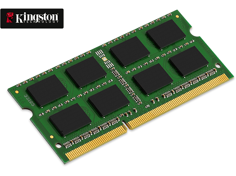 KINGSTON PC3-12800 (DDR3-1600) 8 GB SO-DIMM 1600 MHz PC3-12800