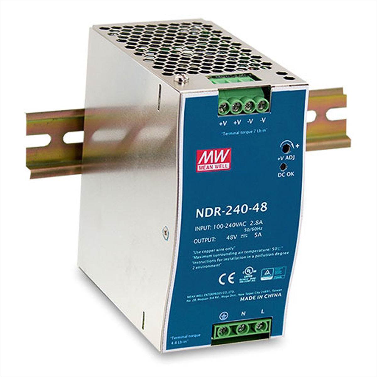 Rail DIN Industrial D-LINK DIS-N480-48 Netzteil Watt 480 480W externes Netzteil