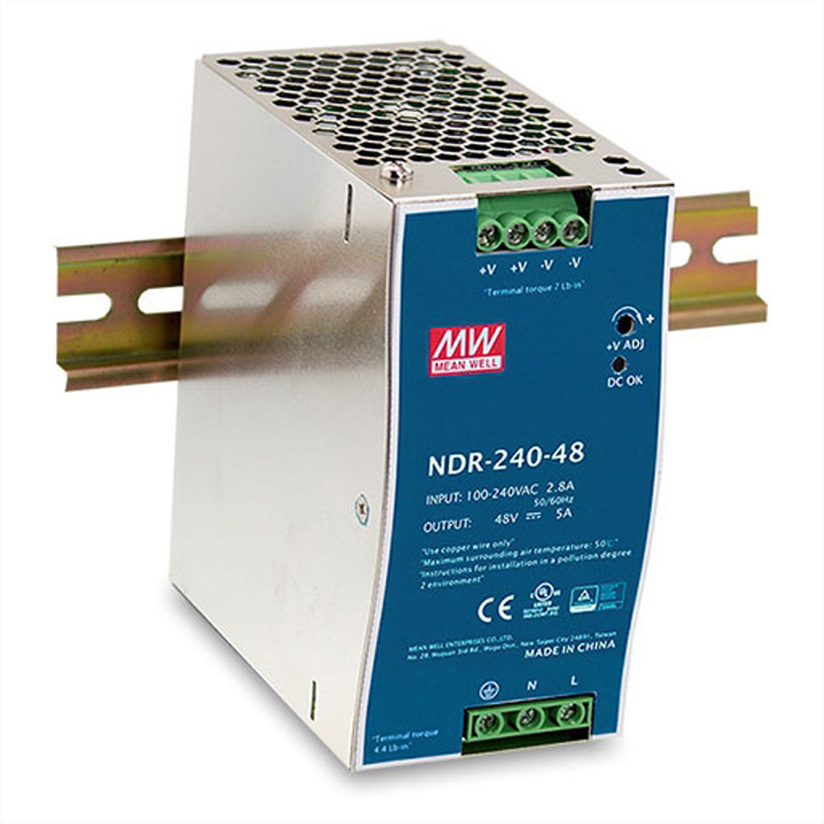 D-LINK DIS-N480-48 Industrial Netzteil DIN Netzteil Watt Rail externes 480W 480